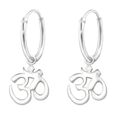 AROS TODOJOYAS PLATA 925 ARGOLLA OM 3O YOGA - 1