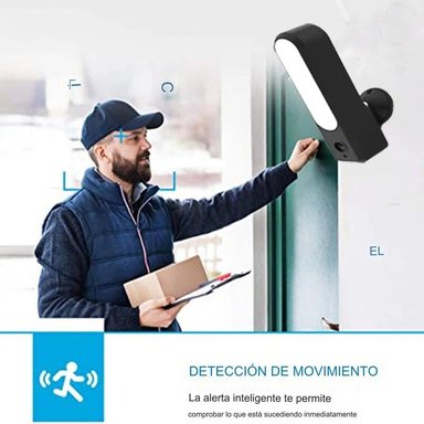 CÁMARA EXTERIOR FIJA CON FOCO WI-FI - 6