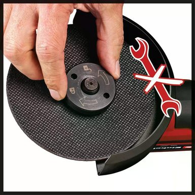 ESMERIL ANGULAR 5' EINHELL 18V TP-AG 18/125 CE Q LI - SOLO - 8