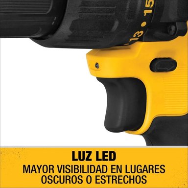 KIT TALADRO PERCUTOR DEWALT + ATORN. IMPACTO DCK223D2 - 5