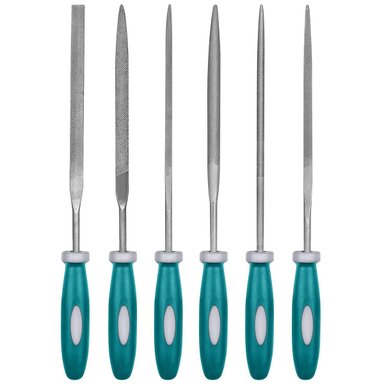 SET LIMAS TOTAL TOOLS THT91462 3MMX140MM 6 PIEZAS - 1