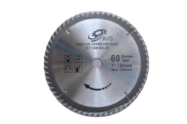 DISCO SIERRA CIRCULAR 7.1/4 X 60 DIENTES - 1