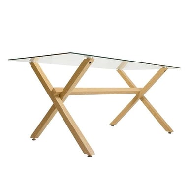 COMEDOR BIANCA MESA RECTANGULAR X 140X80CM + 6 SILLAS TULIP NEGRO - 3