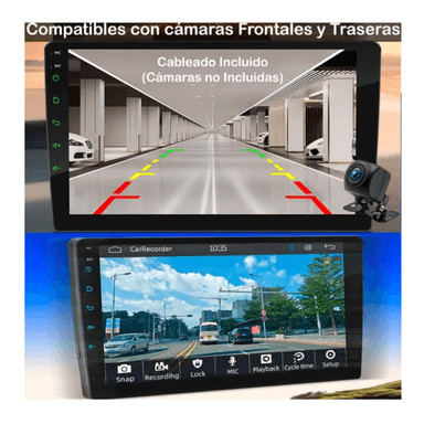 RADIO PANTALLA AUTO TACTIL 10.2 PULGADAS TV ANDROID 11.0 32GB GPS 2GB DE RAM WIFI DUAL BAND 2.4 Y 5G - 5