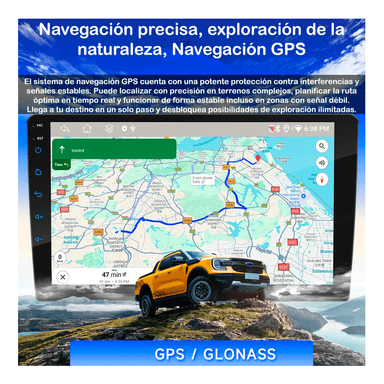 RADIO PANTALLA AUTO TACTIL 10.2 PULGADAS TV ANDROID 11.0 32GB GPS 2GB DE RAM WIFI DUAL BAND 2.4 Y 5G - 8