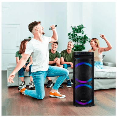 PARLANTE MASTER G KARAOKE BLUETOOTH 8 X2 60W MGPHANTOM - 6