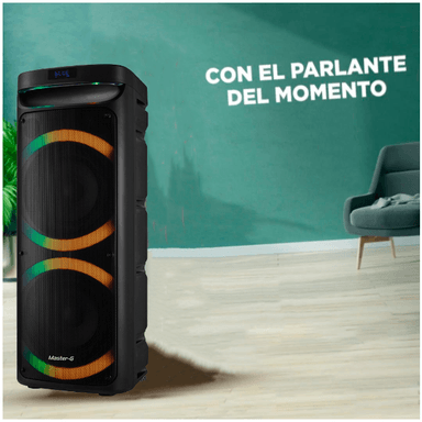 PARLANTE MASTER G KARAOKE BLUETOOTH 8 X2 60W MGPHANTOM - 8