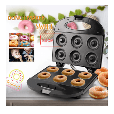 MÁQUINA MINI DONAS UNIDADES ANTIADHERENTE CAPACIDAD 6 - 3