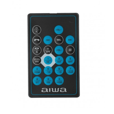 RADIO + PARLANTE AUTO AIWA CAW-2016BT 2 VÍAS CON CONTROL - 4