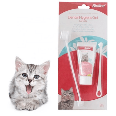 SET GATOS BIOLINE HIGIENE SALUD DENTAL 50 GR - 1