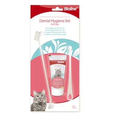 SET GATOS BIOLINE HIGIENE SALUD DENTAL 50 GR - 2
