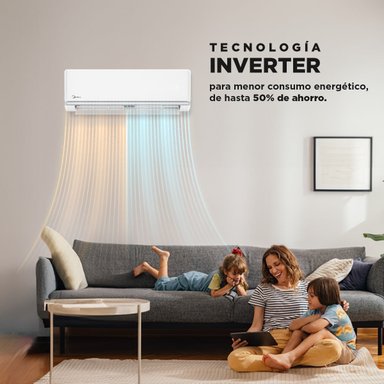 AIRE ACONDICIONADO MIDEA XTRA R32 INVERTER 12000BTU/HR - 5