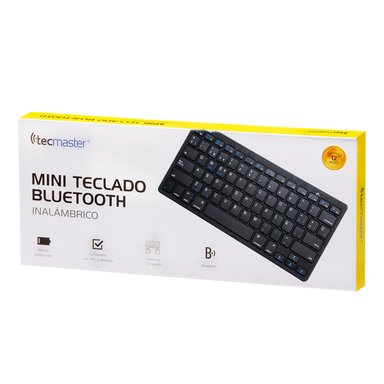 MINI TECLADO UNIVERSAL INALÁMBRICO TECMASTER BLUETOOTH CON TECLAS PLANAS 100506 - 9