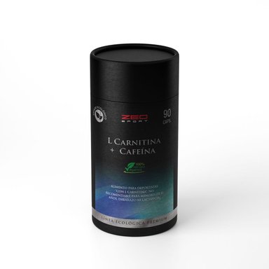 SUPLEMENTO ALIMENTICIO ZEO SPORT L CARNITINA + CAFEINA 90 CAPSULAS PREMIUM - 2