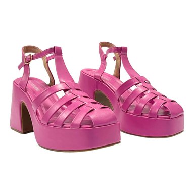 SANDALIAS MUJER DETOGNI FUCSIA CARRIE - 4