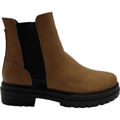BOTIN MUJER CAMEL ROMA DETOGNI - 1