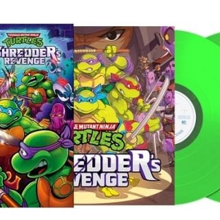 VINILO OST TMNT SHREDDERS REVENGE LIMITED EDITION GREEN 2XLP - 1