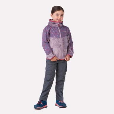 PANTALON NIÑA WILDER Q-DRY MIX-2 PANTS GRIS OSCURO LIPPI - 4