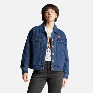 CHAQUETA MUJER JAMES JEANS AZUL HAKA HONU V23 - 2