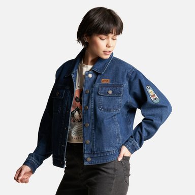 CHAQUETA MUJER JAMES JEANS AZUL HAKA HONU V23 - 3