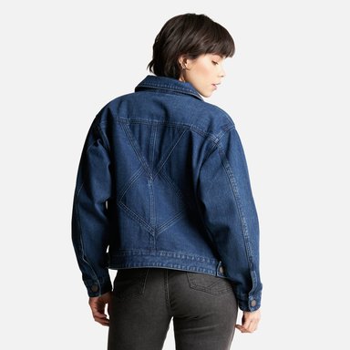 CHAQUETA MUJER JAMES JEANS AZUL HAKA HONU V23 - 4