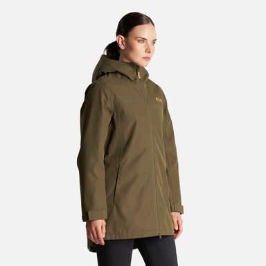 CHAQUETA MUJER CITIZEN WARM B-DRY HOODY JACKET VERDE MILITAR LIPPI - 3