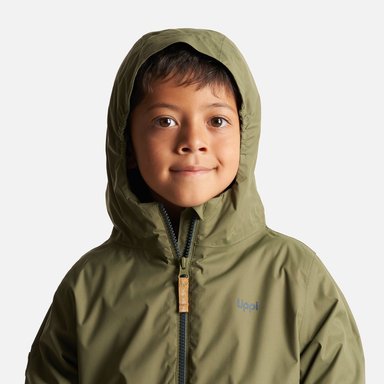 CHAQUETA NIÑO LIPPI VERDE SNOWBALL FUSION-3 HOODY JACKET /TERRACOTA - 5