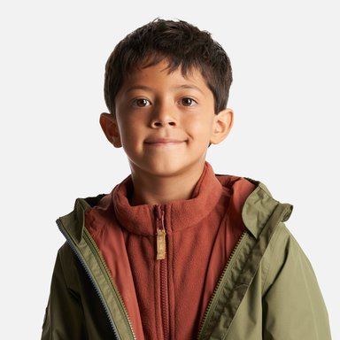 CHAQUETA NIÑO LIPPI VERDE SNOWBALL FUSION-3 HOODY JACKET /TERRACOTA - 7