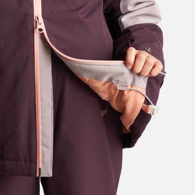 CHAQUETA NIÑA LIPPI BURDEO SIERRA NEVADA B-DRY STEAM-PRO HOODY JACKET /MALVA - 6