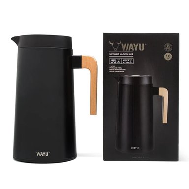 JARRA METÁLICA 1 LITRO ACERO INOXIDABLE WAYU - 1