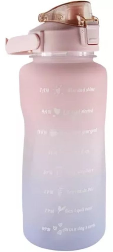 BOTELLA DE AGUA OEM 2 LITROS MOTIVACIONAL DEPORTIVA - 1