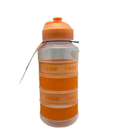 BOTELLA BOTELLÓN 1 LITRO BIG BANDS LIBRE DE BPA AMARILLO - 1