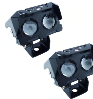 NEBLINERO LED MOTO MINI 2 LED CUADRADO DÚO COLOR - 2