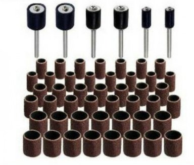 JUEGO DE TAMBOR DE LIJADO OEM DE 51 PIEZAS ROTATIVAS DREMEL - 2