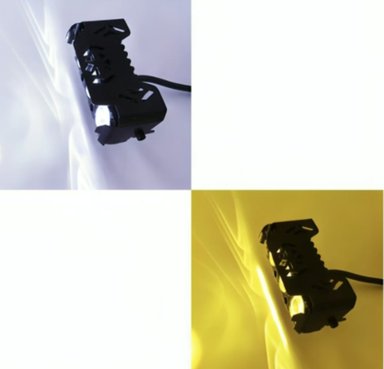 NEBLINERO MOTO MINI 3 LED 40W DÚO COLOR AMBAR-BLANCO - 2