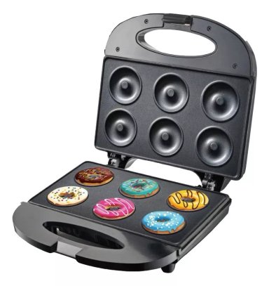 MINI MÁQUINA PARA HACER DONAS POSTRES DONUTS SOKANY - 1