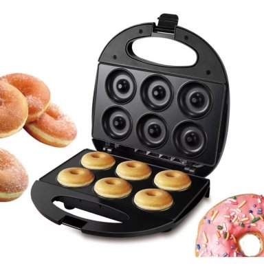 MAQUINA DE DONAS MAQUINA DONUTS MINI DONAS MINI DONUTS 750W - 1
