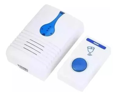 TIMBRE INALÁMBRICO CON CONTROL REMOTO PILAS DISTANCIA 100 MT - 1