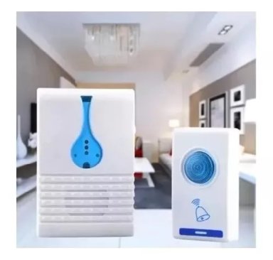 TIMBRE INALÁMBRICO CON CONTROL REMOTO PILAS DISTANCIA 100 MT - 2