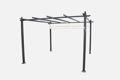 SPAZZIO ROMA 1 CUERPO CRUDO GAZEBO RETRÁCTIL 3X3 - 8