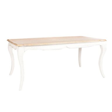 MESA COMEDOR SPAZZIO VITTORIA RECTANGULAR BLANCO 135X85X75 MADERA - 1