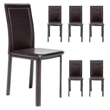 KIT SPAZZIO ROYAL CAFÉ 6 SILLAS SEMI KD - 1