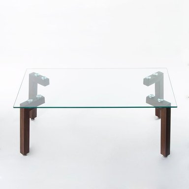 MESA CENTRO SPAZZIO JOCKEY RECTANGULAR NOGAL 110X60X44 CM - 2