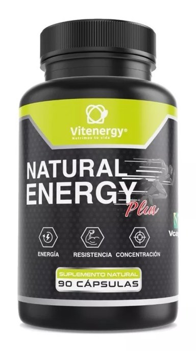 SUPLEMENTO ALIMENTICIO VITENERGY NATURAL ENERGY PLUS COMPLEJO B + ENERGIZANTE 100% NATURAL - 1