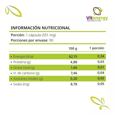 SUPLEMENTO ALIMENTICIO VITENERGY NATURAL ENERGY PLUS COMPLEJO B + ENERGIZANTE 100% NATURAL - 4