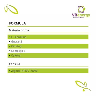 SUPLEMENTO ALIMENTICIO VITENERGY NATURAL ENERGY PLUS COMPLEJO B + ENERGIZANTE 100% NATURAL - 5
