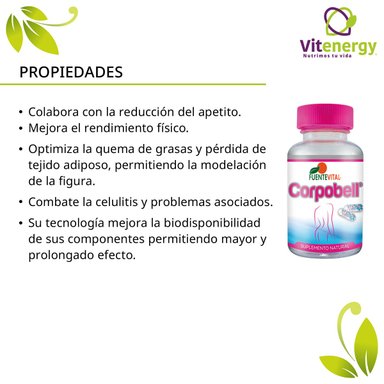 SUPLEMENTO ALIMENTICIO VITENERGY PACK CREATINA + CORPOBELL - ACEITE DE CÁRTAMO, SEMILLA DE SÉSAMO - 3