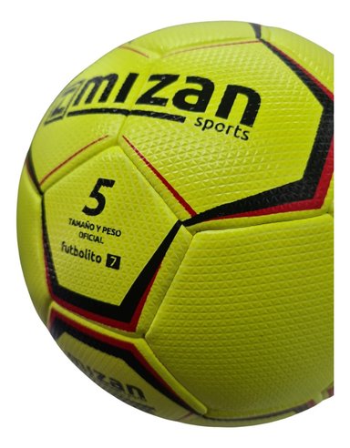 BALON DE FUTBOLITO, FUTBOL 7, N° 5 BOTE BAJO TEXTURIZADO - 3