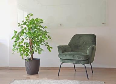PLANTA ARTIFICIAL DECORATIVA ARBOL GRANDE PACK FICUS 120CM - 5