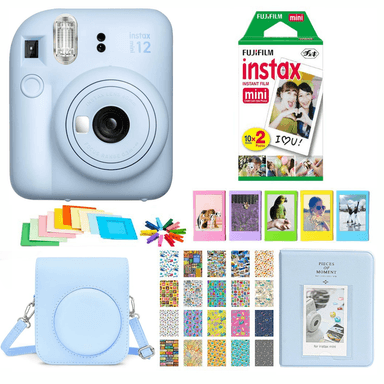 SET CÁMARA INSTANTÁNEA FUJIFILM INSTAX MINI 12 +20 FOTOS, ESTUCHE, ÁLBUM Y MUCHO MÁS! - 1